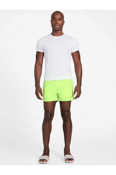 Guess Yellow Men's Shorts Swimsuit F4Gt02Wg282-Flyl