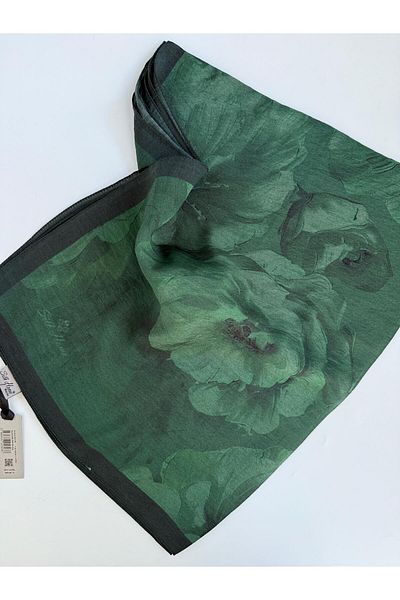 Silk Home Magnolia Pattern Mayda Shawl