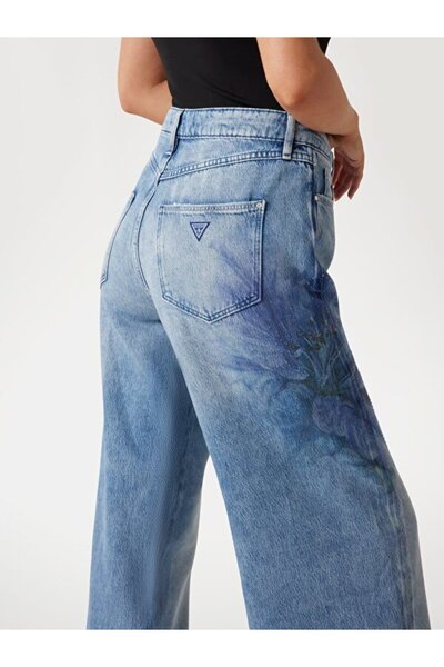 Guess Bellflower Kadın Relaxed Fit Jean