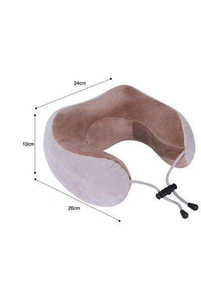 SIKS ® Travel Pillow With Memory Foam, Neck Support