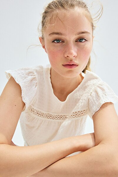 H&M Tekstüre Jarse Üst