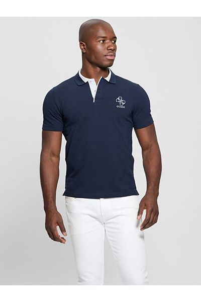 Guess Lyle Men's Slim Fit Polo T-Shirt
