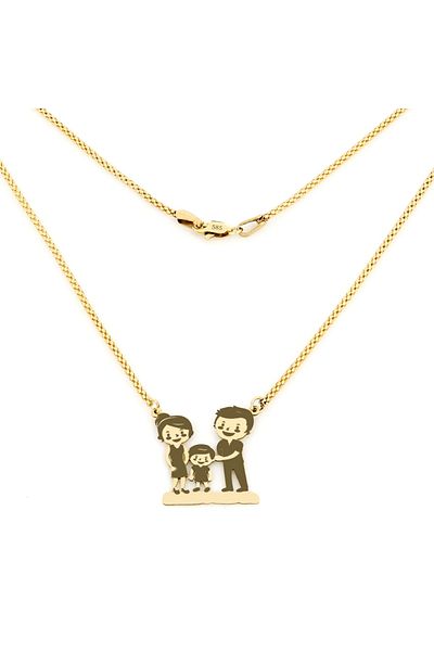 MOHI Fine Jewellery Lant din aur galben de 14k