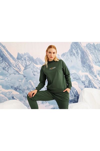 Sevim Sevi̇m 20970 Printed Pants Suit 25Y