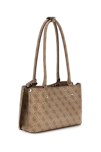 Guess Meridian taška přes rameno dámská hnědá taška přes rameno Hwsg8778090-ltl