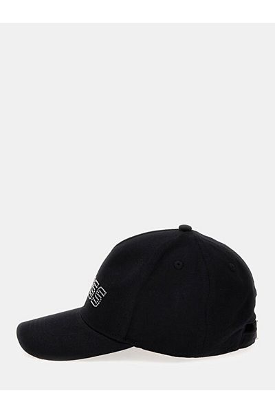 Guess Logic Baseball Cap 100% Cotton Drawing Mark V5Gz01Wo08O Howl Wolf Cap