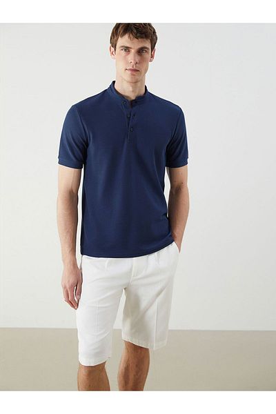 LC Waikiki Ανδρικό μπλουζάκι SOUTHBLUE Judge Collar