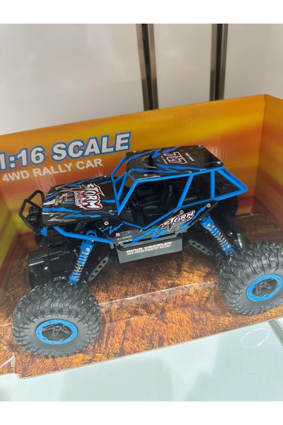 YVZ Uzaktan Kumandalı Araba 4x4 Rock Crawler Off Road Şarjlı Işıklı Jeep Özel Batarya