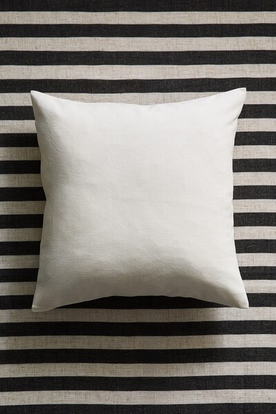 H&M Pamuklu Kanvas Kırlent Kılıfı