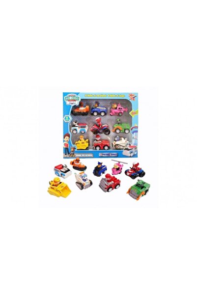xpress sales Set of 9 figurines and vehicles, Virtual Trend®, Paw Patrol