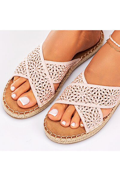 Lush Fashion Women's Slippers Made of Eco Suede Leather