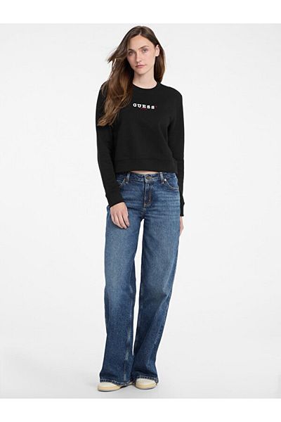Guess Hanorac de damă Jeans Crop