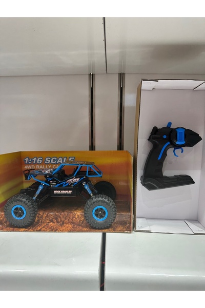YVZ Uzaktan Kumandalı Araba 4x4 Rock Crawler Off Road Şarjlı Işıklı Jeep Özel Batarya