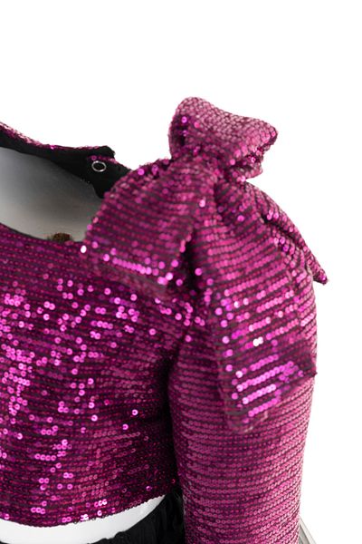 DUCA KIDS Glitter Set Crop and Bow Σετ 2 τεμαχίων