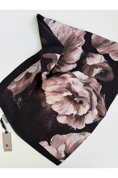 Silk Home Magnolia Pattern Mayda Shawl