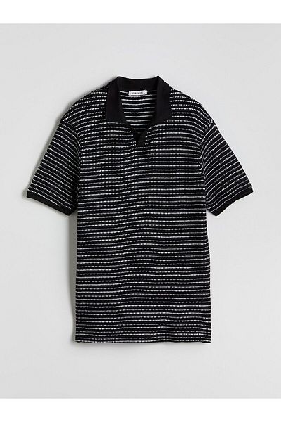 LC Waikiki Lcw Vision Polo Neck Striped Men's T-Shirt