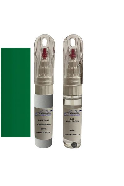 YLKRS AUTOMOTIVE Kit retus vopsea touch up Opel Vectra 615 (Minzgruen)