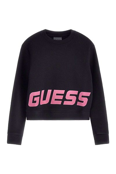 Guess Суитшърт за момичета с гмуркане