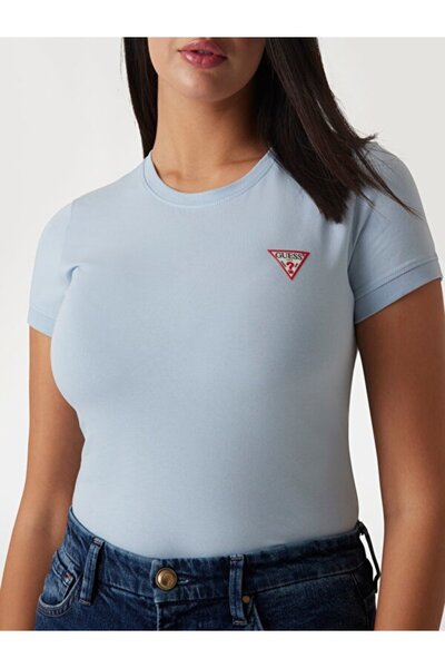 Guess Dámské Slim Fit tričko Ss Cn Mini