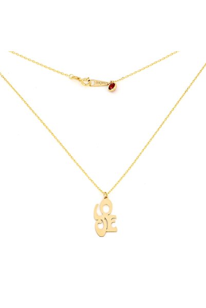 MOHI Fine Jewellery Lant din aur galben de 14k