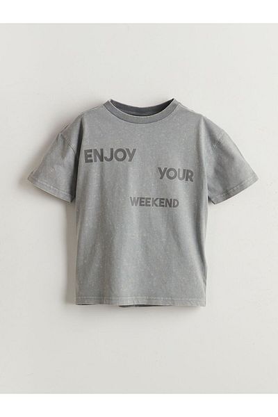 LC Waikiki Lcw Kids Crew Neck Printed Boys' T-Shirt