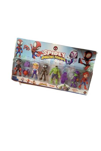 xpress sales Set of 7 Virtual Trend® figurines, Spiderman and his friends, multicolor