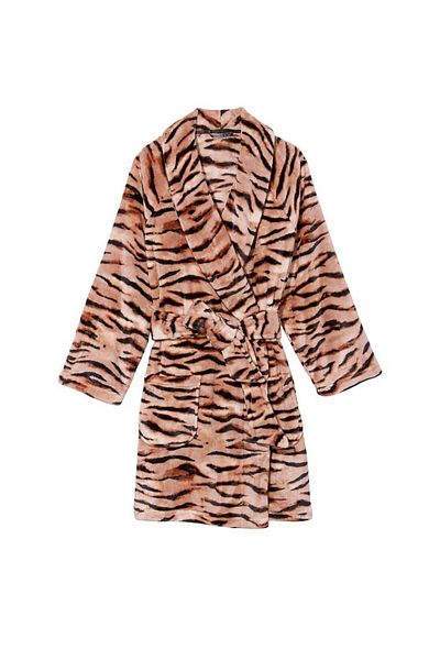 Victoria's Secret Ρόμπα, Victoria's Secret, με λογότυπο, άνετο, σαμπάνια Tiger, μέγεθος M