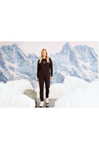 Sevim Sevi̇m 21025 Printed Pants Suit 25Y