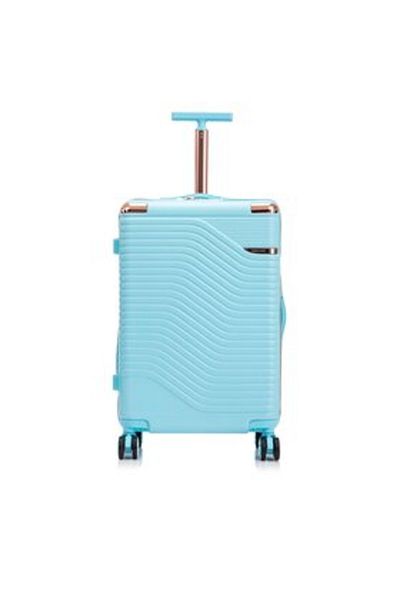 Semi Line Valiză medie unisex T5811-4 albastră