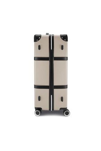 Semi Line Unisex Large Suitcase T5674-4 gold-colored