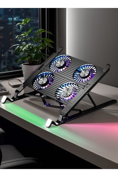fulina Laptop cooling pad stand, portable and lightweight, increases stability, suitable for laptops