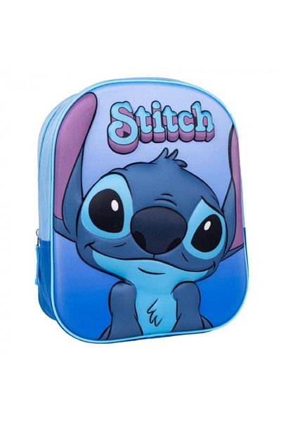 Disney Rucsac 3D Lilo și Stitch, Albastru, 31 cm