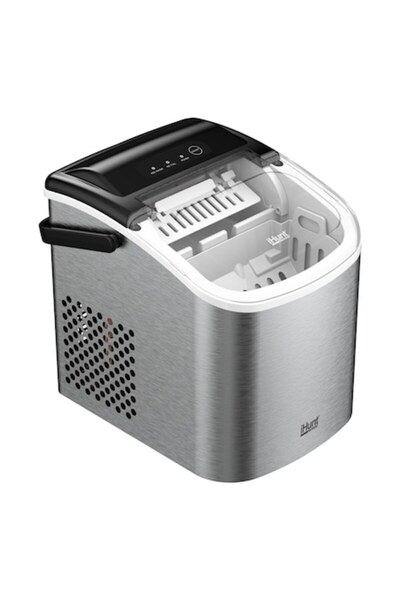 iHunt Μηχανή παγοκύβων Bro 15kg/24h Χρόνος 8-10 λεπτά Αθόρυβο γκρι