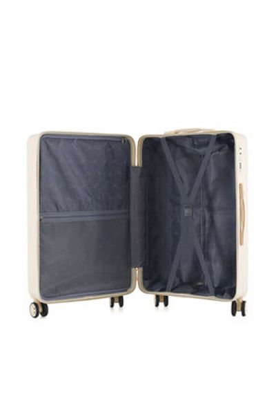 Semi Line ladies' medium-sized suitcase T5757-3 natural