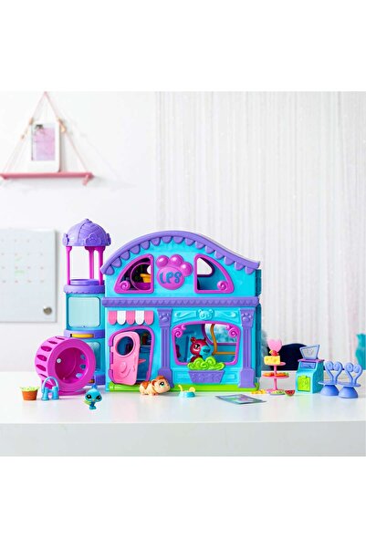Littlest Pet Shop LPS Minişler Littlest Pet Shop Miniş Evi Oyun Seti - 2 Figürlü ve 20 Aksesuarlı