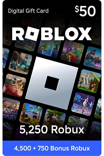 Roblox Gift Card 5250 Robux