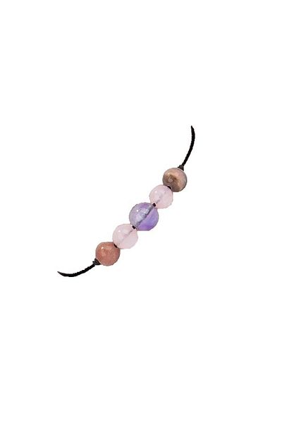 animis beauty Bratara Mamici cristaloterapie, tip snur din pietre naturale semipretioase, marime reglabila