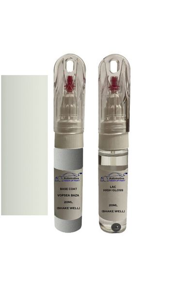 YLKRS AUTOMOTIVE Kit retus vopsea touch up Maserati Shamal 4331 (Bianco Alpi)