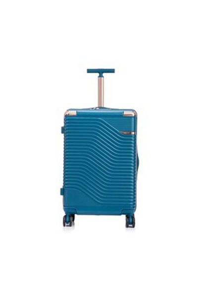 Semi Line Valiză medie unisex T5812-4 albastră