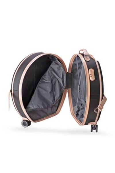 Semi Line Valiză medie unisex T5671-3 neagră