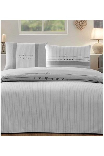 Özdilek Özdi̇lek Nev Single Personal Duvet Cover Set Heartbeat