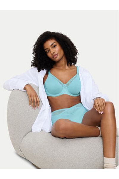 Triumph Sutien cu armătură pentru femei Triumph 10218201 Albastru