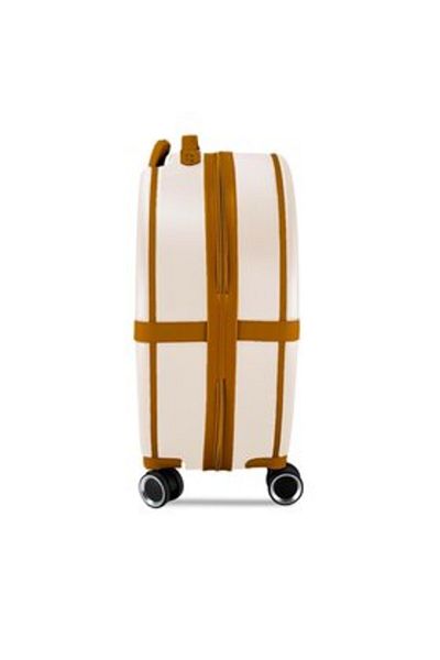 Semi Line Valiză medie unisex T5670-3 albă