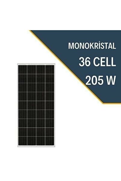 Lexron GÜNEŞ PANELİ 205 W MONO KRİSTAL 68X151 CM 12 VOLT LEXRON