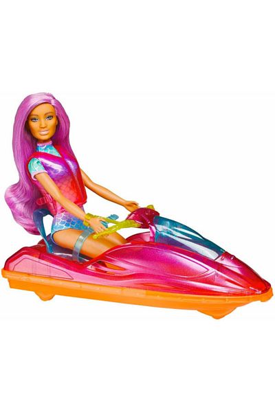 mattel Barbie Dreamtopia Playset - Barbie Doll with Jet Ski and Accessories