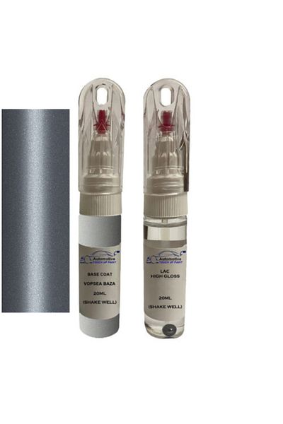 YLKRS AUTOMOTIVE Kit retus vopsea touch up Fiat Tempra 652 (Grigio Nickel)