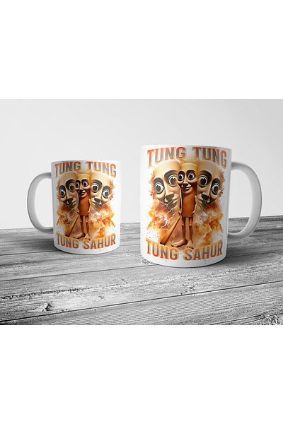 Pixxa Tung Tung Tung Sahur Mug Cup Model 2