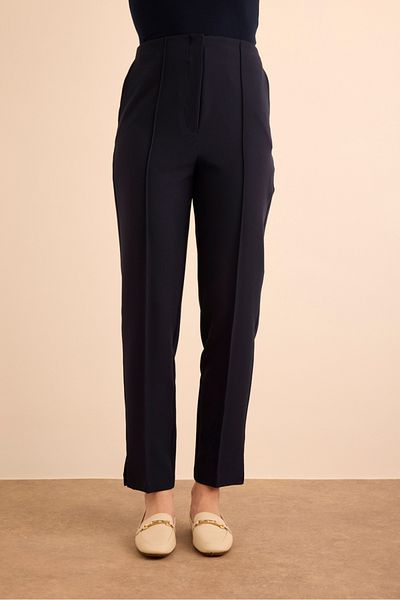 Aker Crepe Trousers with Elastic Waist Detail