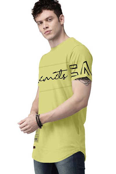 COLOR HUNT 100% Cotton Mens Crew Neck T- Shirt with Treding Prints
