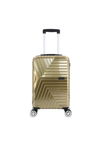 Semi Line valiză de cabină pentru damă T5763-1 aurie